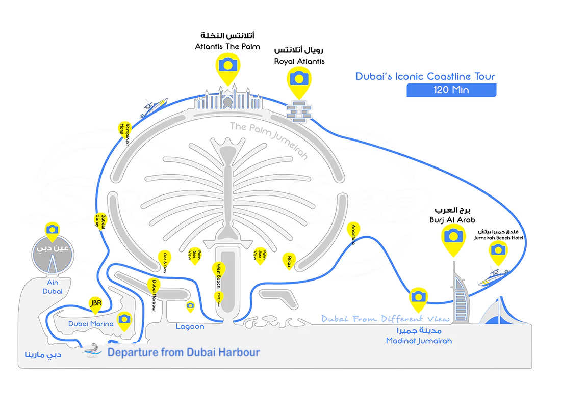 Dubai’s Iconic Coastline Tour